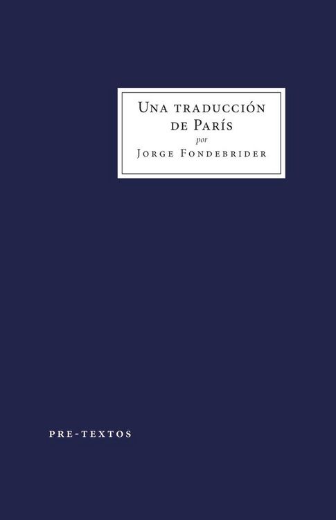 Produktbild: Una traducci&oacute;n de Par&iacute;s