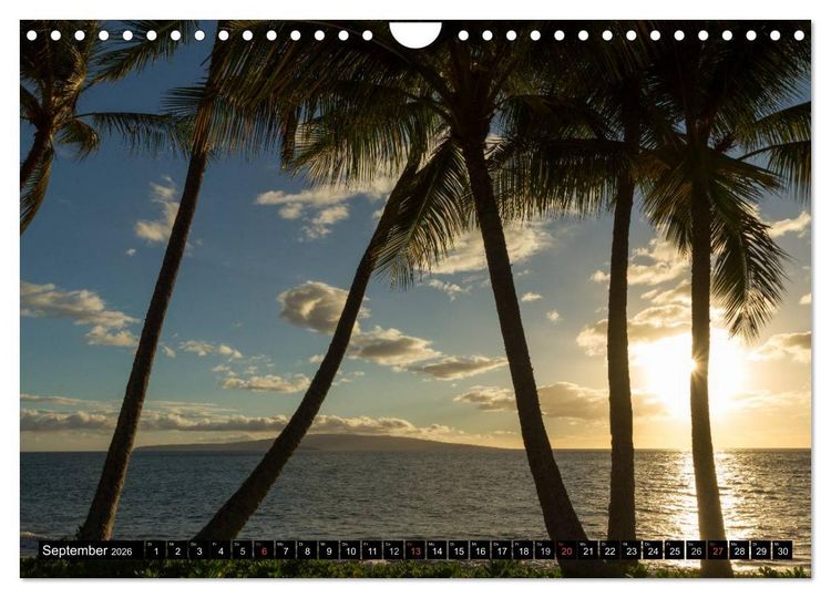 Produktbild: Hawai'i - Teil 1 (Wandkalender 2026 DIN A4 quer), CALVENDO Monatskalender