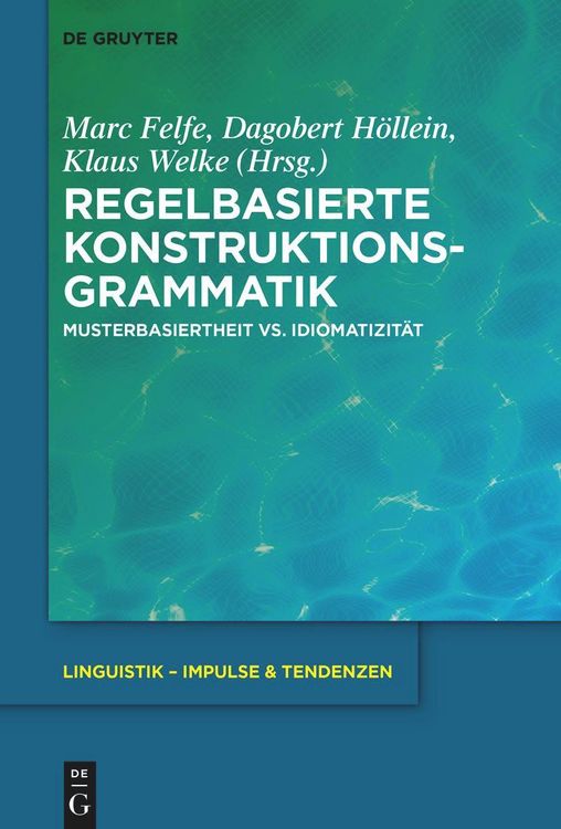 Produktbild: Regelbasierte Konstruktionsgrammatik