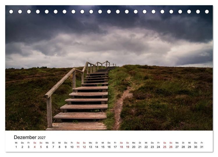 Produktbild: Ein Sommer auf Sylt (Tischkalender 2027 DIN A5 quer), CALVENDO Monatskalender