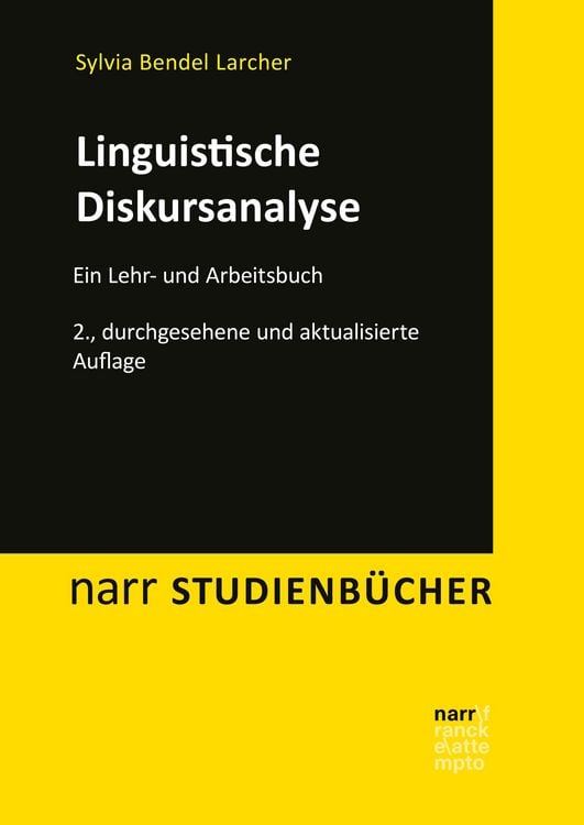 Produktbild: Linguistische Diskursanalyse