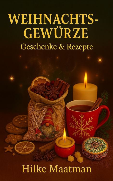 Produktbild: Weihnachtsgew&uuml;rze - Gesch&auml;nke und Rezepte (Gesunde Ern&auml;hrung & Kr&auml;uter - K&ouml;rper & Seele von Hilke Maatman, #1)