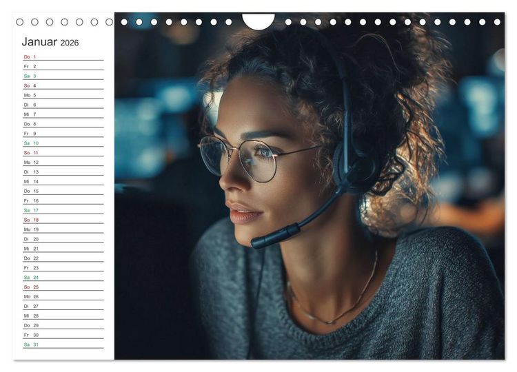 Produktbild: B&uuml;ro mit Zukunft (Wandkalender 2026 DIN A4 quer), CALVENDO Monatskalender