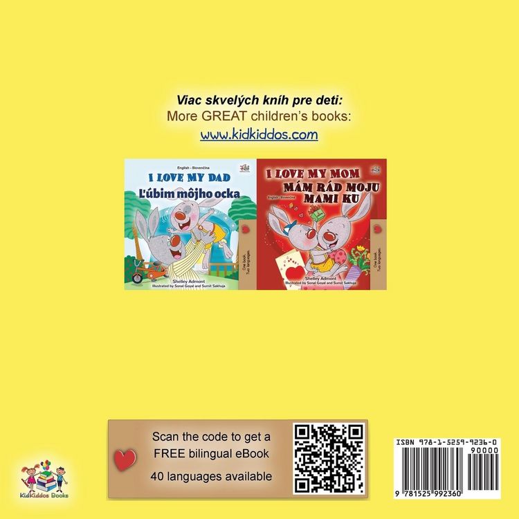 Produktbild: I Love to Eat Fruits and Vegetables (Slovak English Bilingual Children's Book)