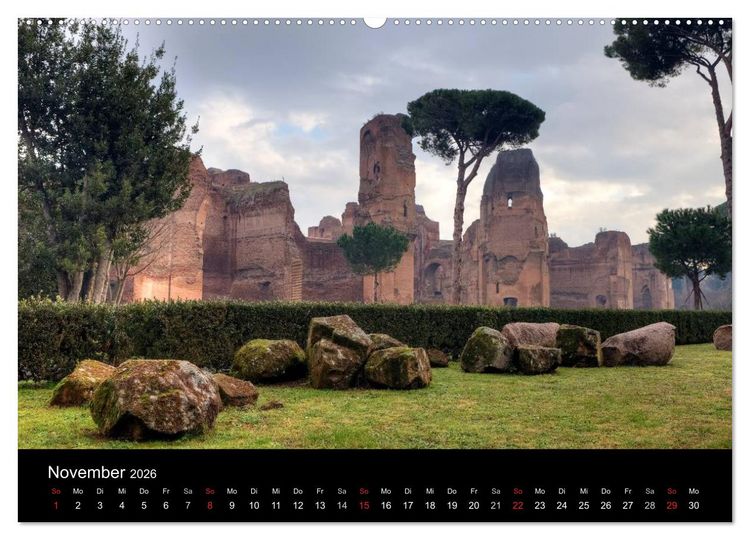Produktbild: Rom (Wandkalender 2026 DIN A2 quer), CALVENDO Monatskalender