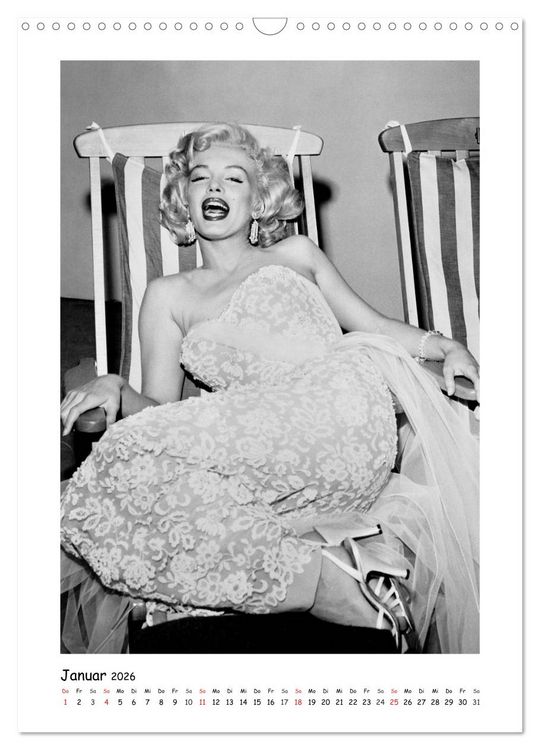 Produktbild: Marilyn Monroe. Weltstar und Sexsymbol (Wandkalender 2026 DIN A3 hoch), CALVENDO Monatskalender