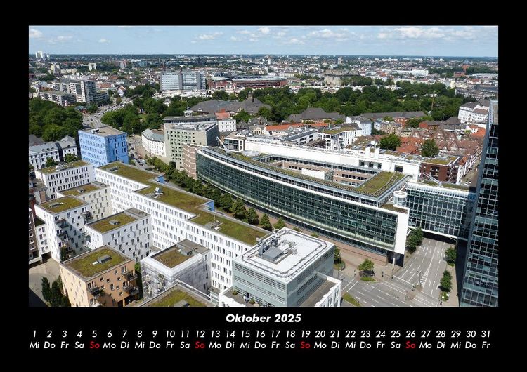 Produktbild: Hamburg 2025 Fotokalender DIN A3