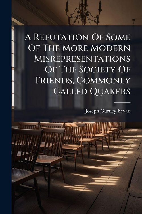 Produktbild: A Refutation Of Some Of The More Modern Misrepresentations Of The Society Of Friends, Commonly Called Quakers