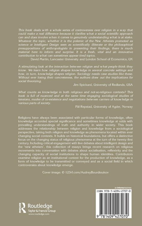 Produktbild: Religion and Knowledge