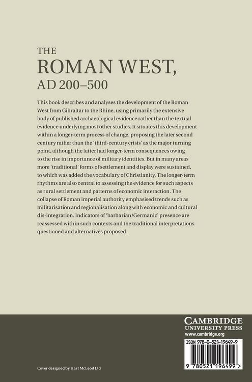 Produktbild: The Roman West, AD 200-500