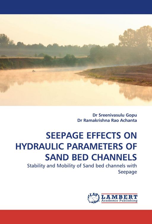 Produktbild: Seepage Effects On Hydraulic Parameters Of Sand Bed Channels