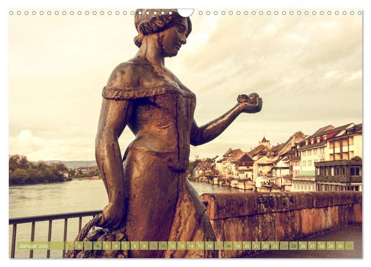 Produktbild: Romantisches Rheinfelden (Wandkalender 2026 DIN A3 quer), CALVENDO Monatskalender