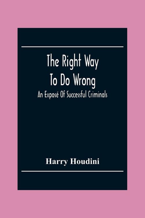 Produktbild: The Right Way To Do Wrong