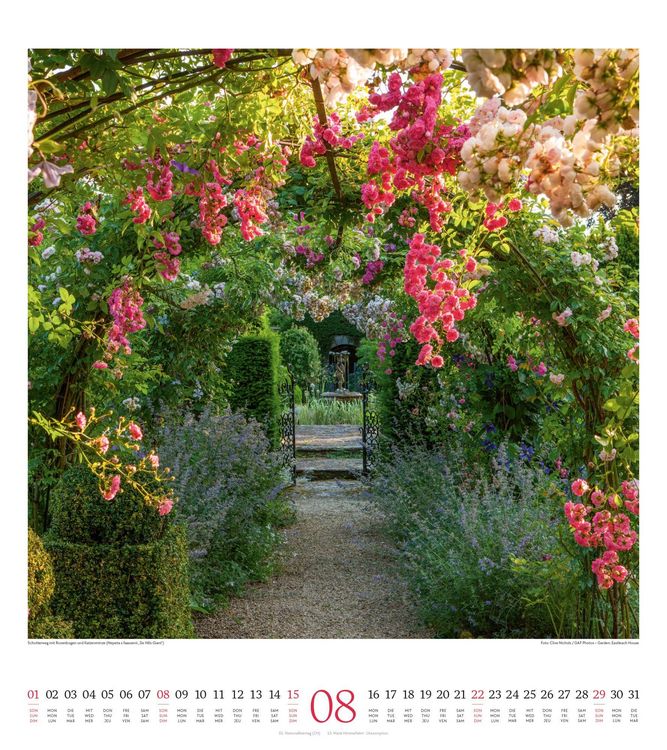 Produktbild: Paradiesische G&auml;rten Kalender 2027