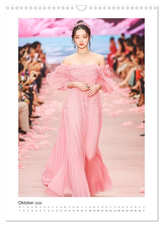 Produktbild: Asian High Fashion. Eleganz und Glamour auf dem Laufsteg (Wandkalender 2026 DIN A3 hoch), CALVENDO Monatskalender