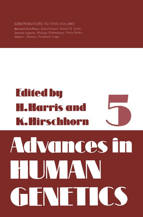 Produktbild: Advances in Human Genetics