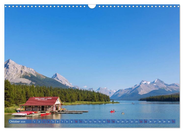 Produktbild: Landschaften Kanadas (Wandkalender 2026 DIN A3 quer), CALVENDO Monatskalender