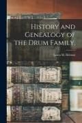 Produktbild: History and Genealogy of the Drum Family.