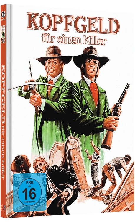 Produktbild: Kopfgeld f&uuml;r einen Killer - Mediabook - Cover C - Limited Edition (Blu-ray+DVD)
