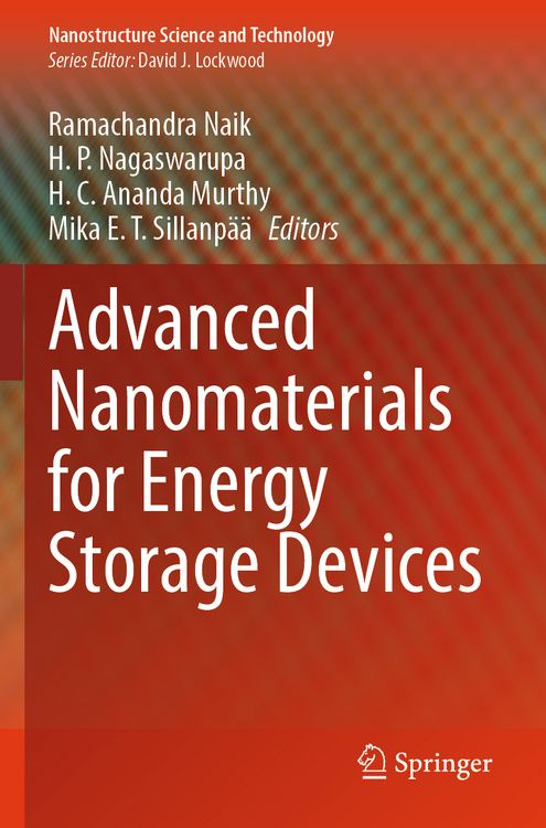 Produktbild: Advanced Nanomaterials for Energy Storage Devices