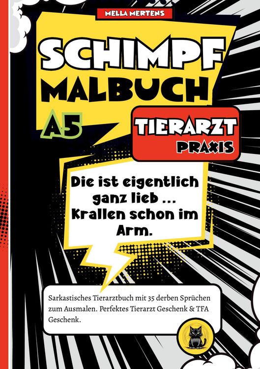 Produktbild: Schimpfmalbuch Tierarzt Praxis