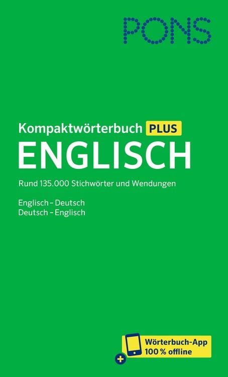 Produktbild: PONS Kompaktw&ouml;rterbuch Englisch