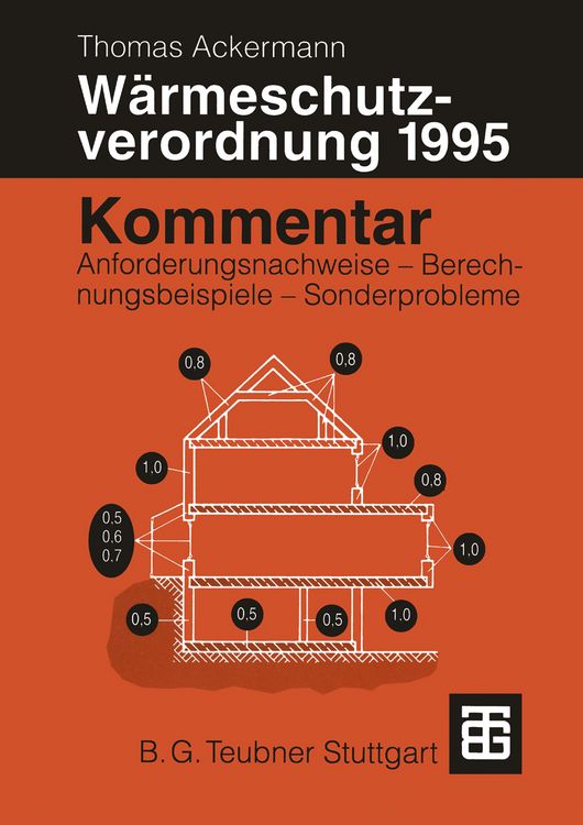 Produktbild: Kommentar zur W&auml;rmeschutzverordnung 1995