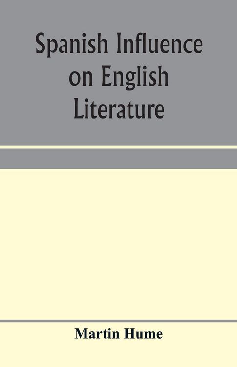 Produktbild: Spanish influence on English literature