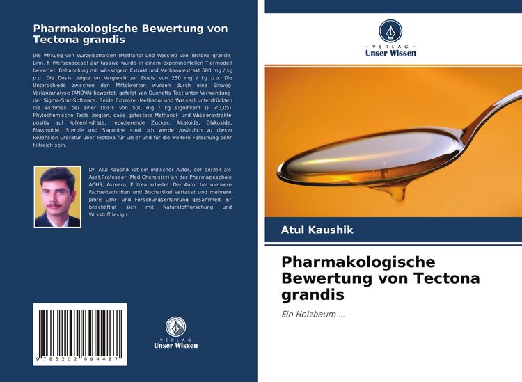 Produktbild: Pharmakologische Bewertung von Tectona grandis