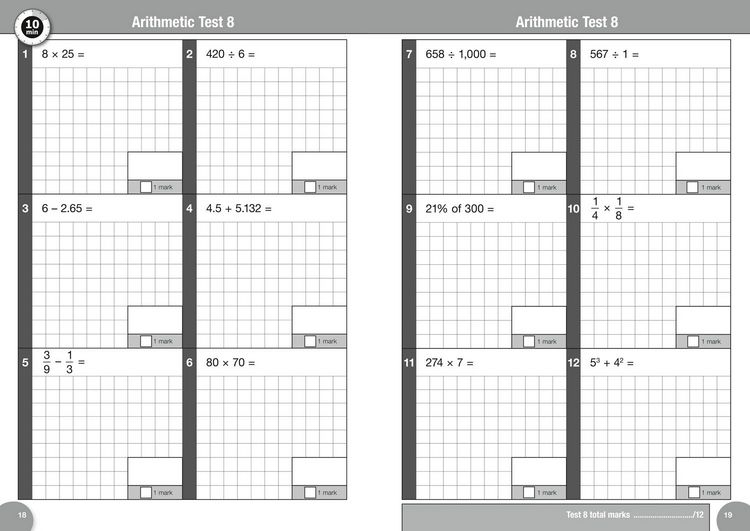 Produktbild: KS2 Maths and English SATs 10-Minute Tests