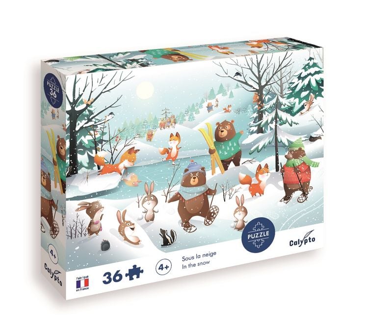 Produktbild: CALYPTO - Tiere im Winter 36 Teile