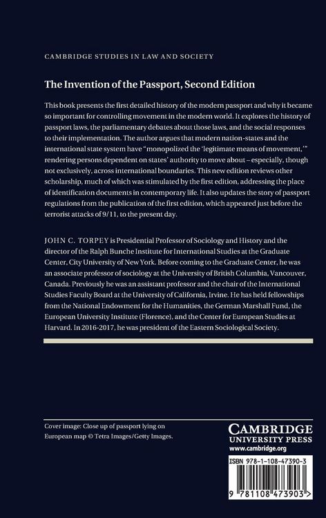 Produktbild: The Invention of the Passport