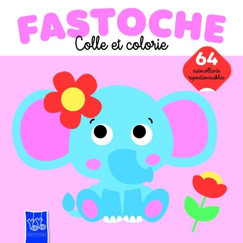 Produktbild: Fastoche : colle et colorie