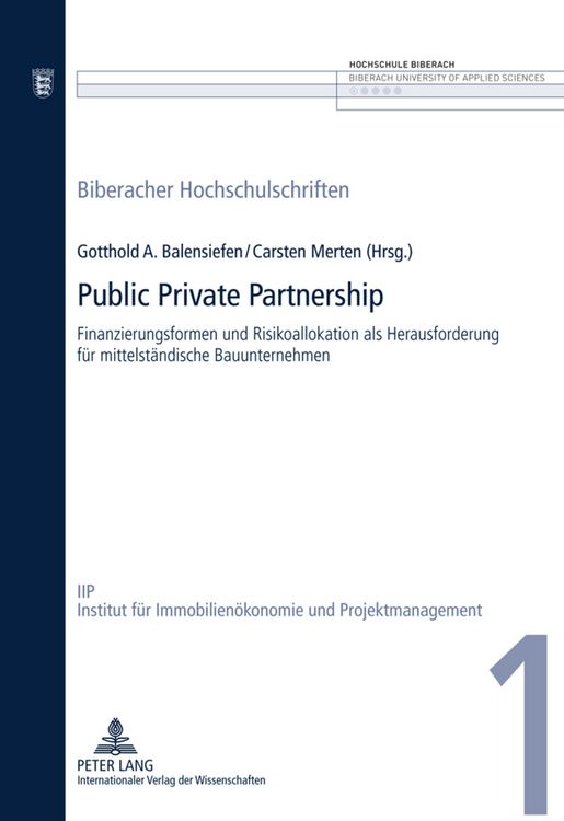 Produktbild: Public Private Partnership