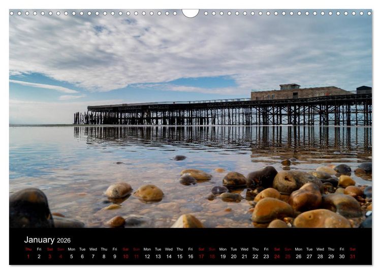 Produktbild: Photographs of Hastings and St Leonards (Wall Calendar 2026 DIN A3 landscape), CALVENDO 12 Month Wall Calendar