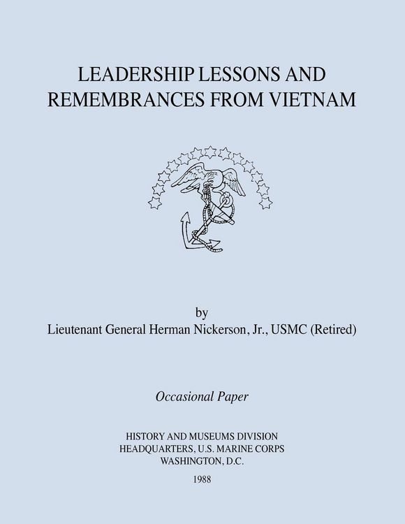Produktbild: Leadership Lessons and Remembrances from Vietnam