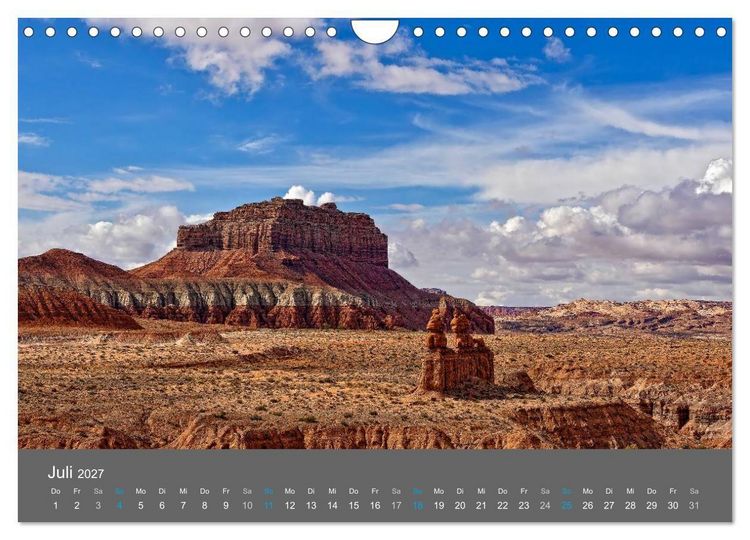 Produktbild: USA - Grandioser S&uuml;dwesten (Wandkalender 2027 DIN A4 quer), CALVENDO Monatskalender
