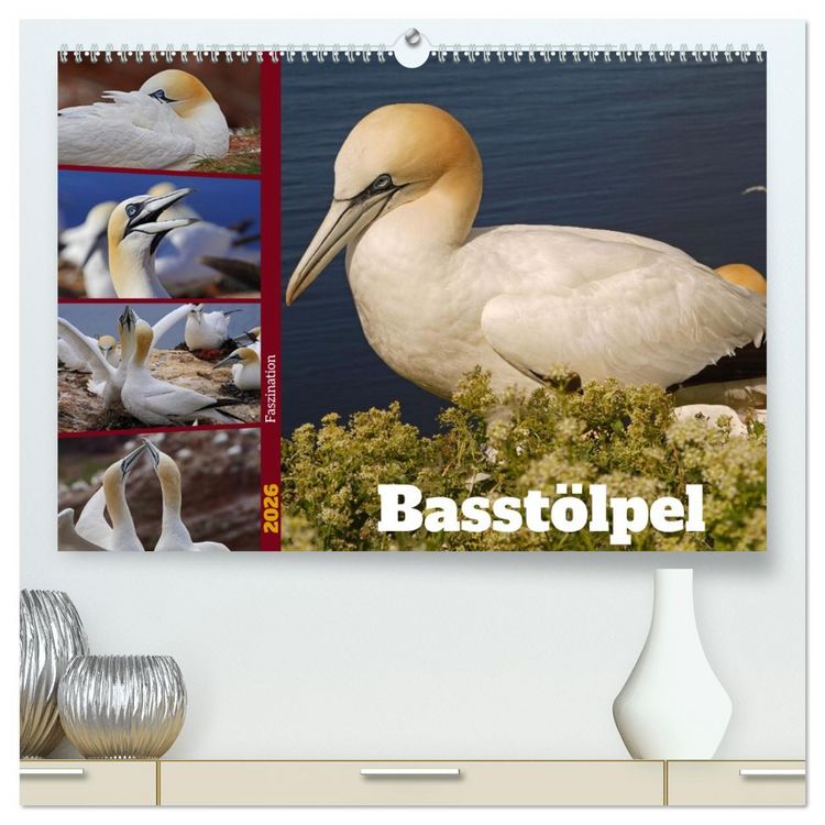 Produktbild: Faszination Basst&ouml;lpel (hochwertiger Premium Wandkalender 2026 DIN A2 quer), Kunstdruck in Hochglanz