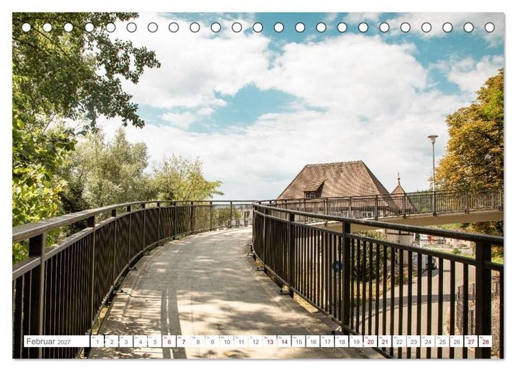 Produktbild: Sommerliches Sigmaringen (Tischkalender 2027 DIN A5 quer), CALVENDO Monatskalender