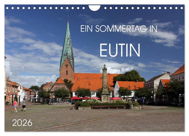 Produktbild: Ein Sommertag in Eutin (Wandkalender 2026 DIN A4 quer), CALVENDO Monatskalender