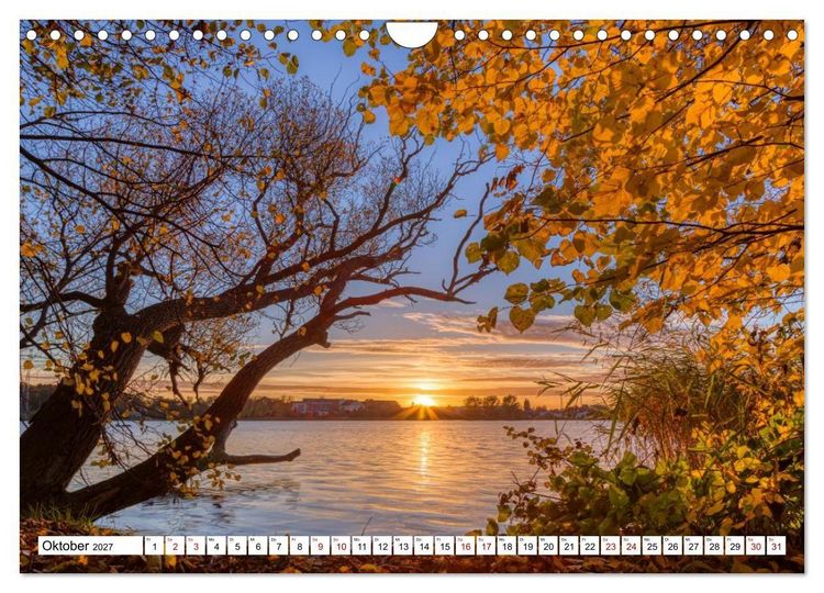 Produktbild: Magische Stimmungen in Mecklenburg-Vorpommern (Wandkalender 2027 DIN A4 quer), CALVENDO Monatskalender