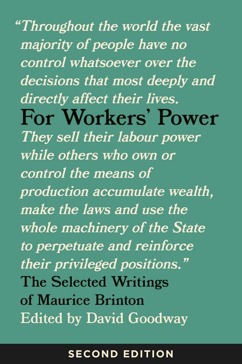 Produktbild: For Workers' Power