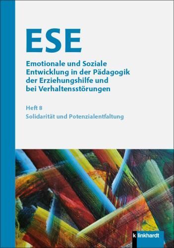 Produktbild: ESE Emotionale und Soziale Entwicklung in der P&auml;dagogik der Erziehungshilfe und bei Verhaltensst&ouml;rungen 2026 Heft 8