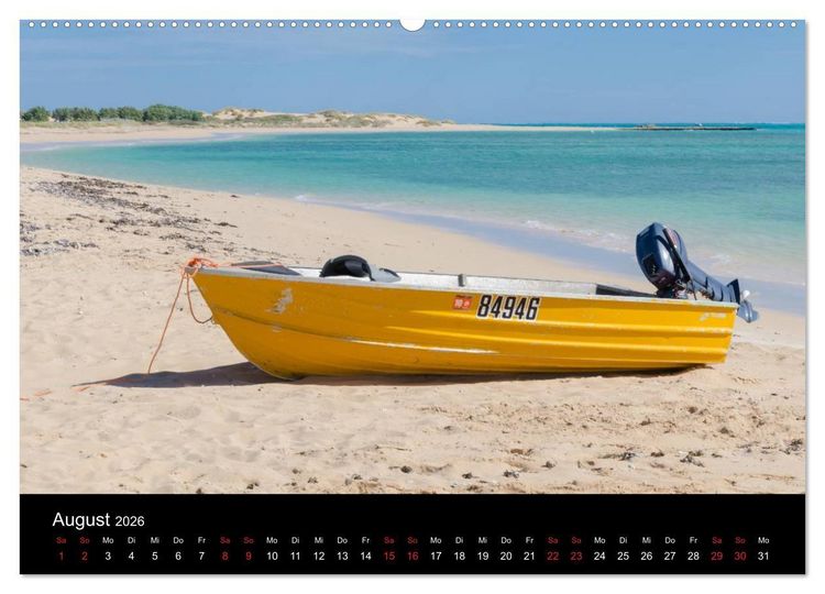 Produktbild: Australien - Der Westen (hochwertiger Premium Wandkalender 2026 DIN A2 quer), Kunstdruck in Hochglanz
