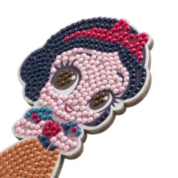 Produktbild: Craft Buddy CAFGR-DNY003 - Crystal Art Buddies, Snow White Disney Series 2, Schneewittchen, Figur 11cm, Kristallkunst-Bastelset