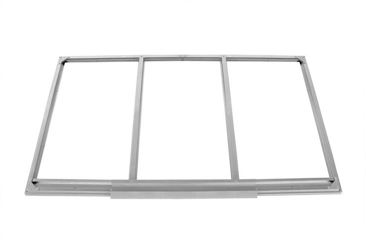 Produktbild: Metall Ger&auml;tehaus 202x123 Gartenhaus Schiebet&uuml;r