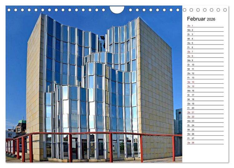 Produktbild: Unterwegs in M&ouml;nchengladbach (Wandkalender 2026 DIN A4 quer), CALVENDO Monatskalender