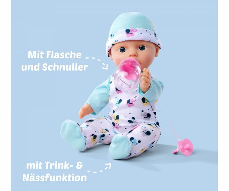 Produktbild: Spielpuppe New Born Baby kleiner Elefant