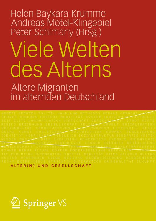 Produktbild: Viele Welten des Alterns