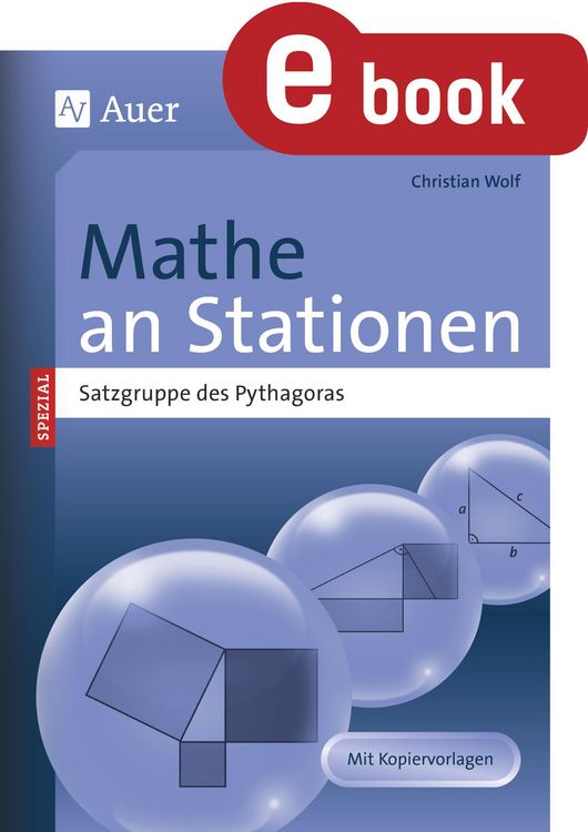 Produktbild: Mathe an Stationen Satz des Pythagoras
